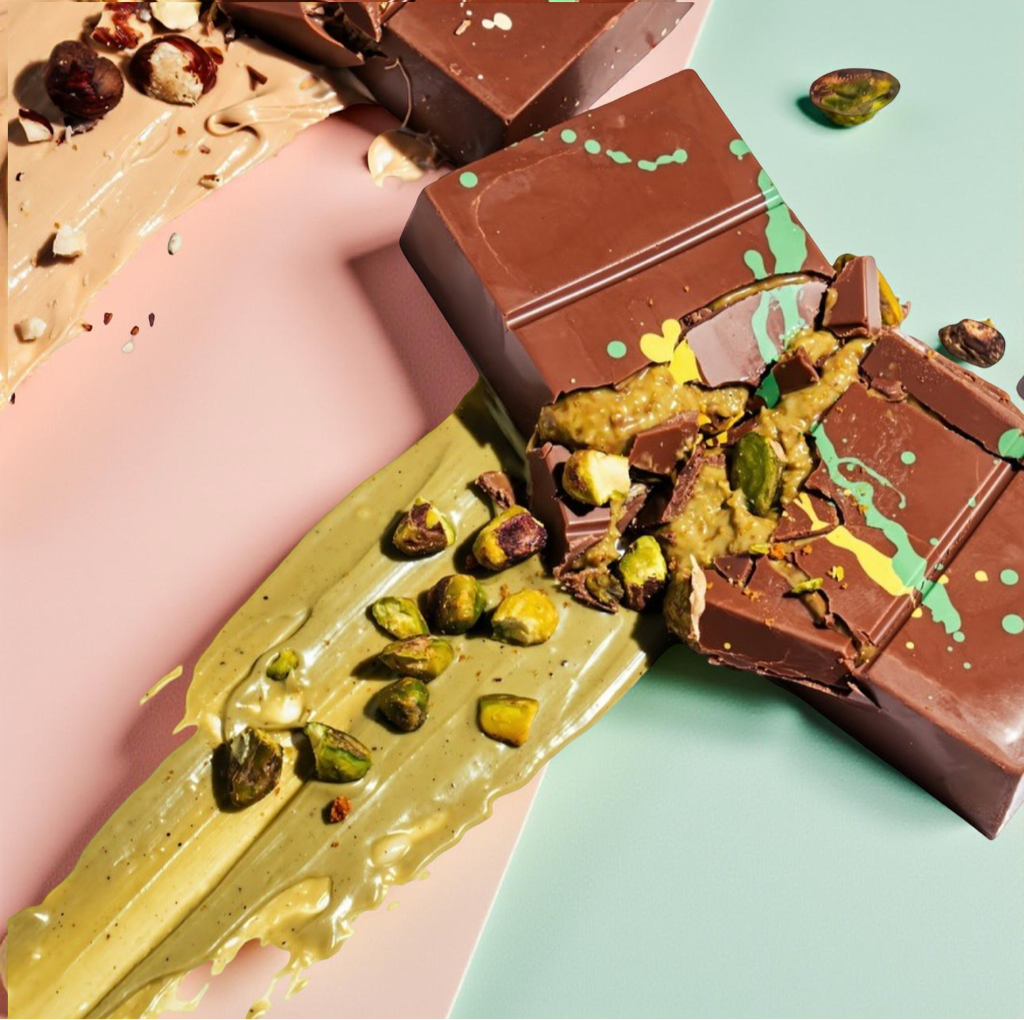 Chocolat de Dubaï – Pistache & Kunafah | 100g