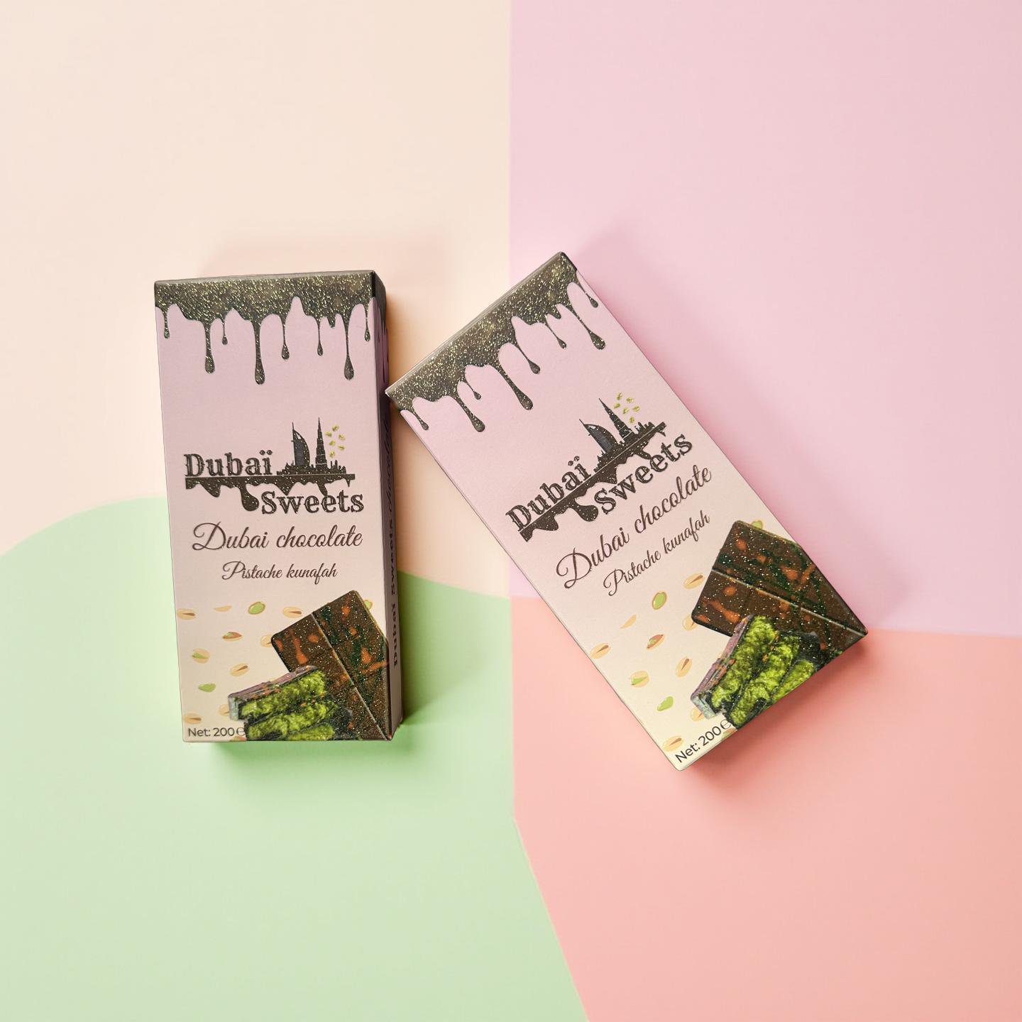 Chocolat de Dubaï - Complicité Gourmande 200 G X2
