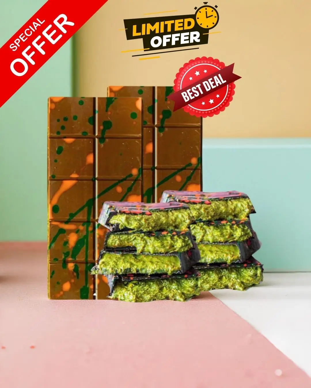 Chocolat de Dubaï-Complicité Gourmande 200 G X2 Dubaisweets