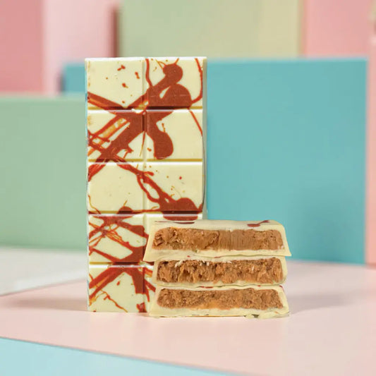Dubai white chocolate Spéculos et Caramel Dubaisweets