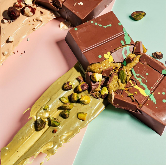 Chocolat de Dubaï – Pistache & Kunafah | 100g