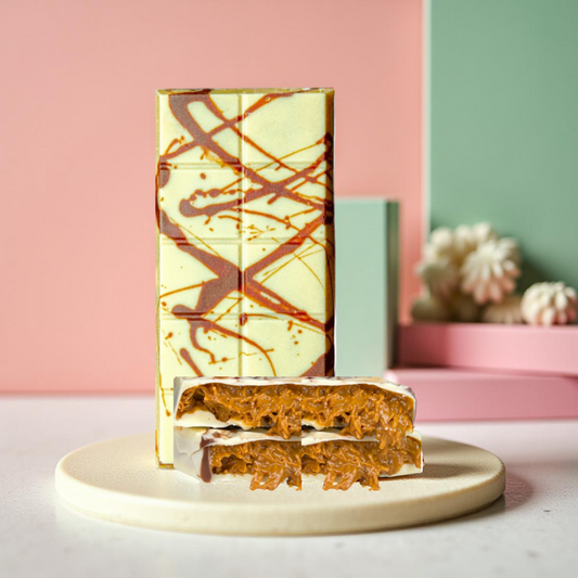 Dubai white chocolate Spéculos et Caramel