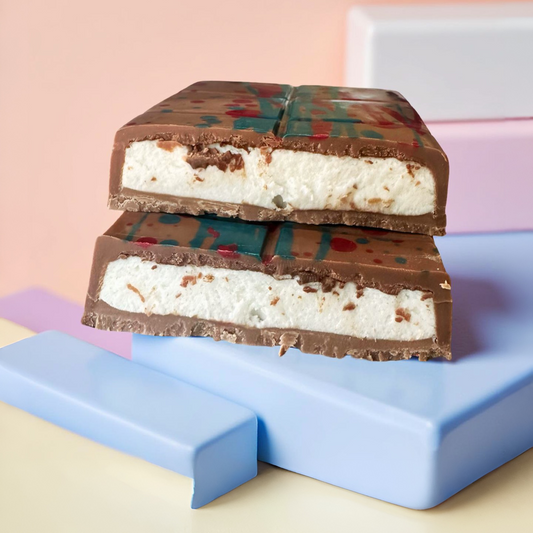 Dubaï chocolate Guimauve & Coulis de chocolat au lait